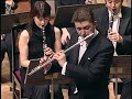 saint-saens: introduction and rondo capriccioso. performers: denis bouriakov (flute), tokyo wind symphony orchestra.