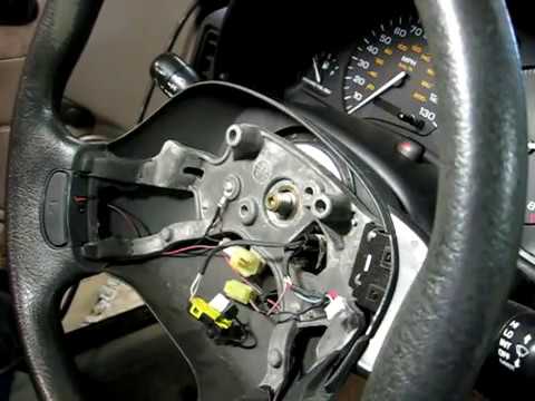 how to remove vs commodore steering wheel