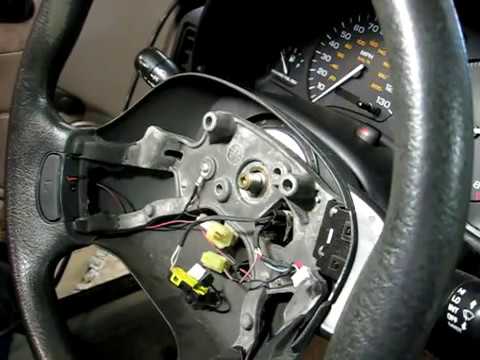 how to remove zafira b steering wheel