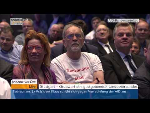 AfD: 5. AfD-Bundesparteitag - Rede von Jrg Meuthen ...