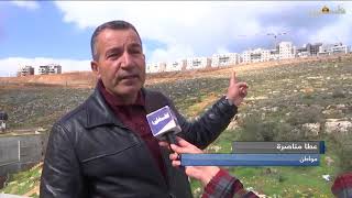 بيت لحم | أهالي قرية وادي فوكين يعانون من تدفق مياه الصرف الصحي الخاصة بالمستوطنات القريبة من القرية