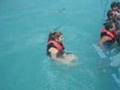 Dolphin Encounter - Connie Swiming with Dolphins