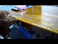 諦めきれず舐め続けるアール I Love Table