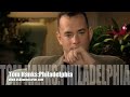 tom hanks took a social significance role and hit the jackpot with it...we were not used to seeing tom hanks in such a serious role...but as we have seen with robin williams and so many other comic types, serious is really what they do best! philadelphia was an excellent film...you wouldnt want to se it every day but the once was an important trip.