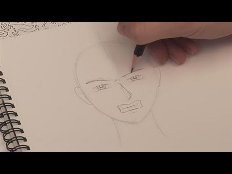 video-linktoworks-How To Draw An Angry Manga Face