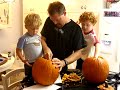 The Hannegan Boys carving Pumpkins The Hannegan Boys carving Pumpkins