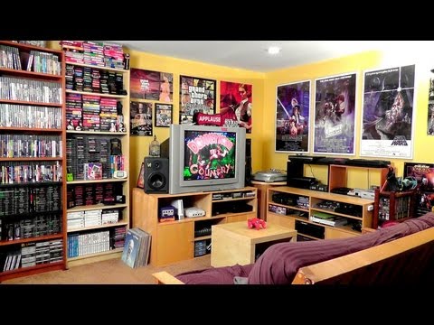 game tour - I give you a tour of my Game Room / Man Cave, music area & much more. To see my entire video game collection, go here: http://www.jetcitycakes.com/deliciousl...