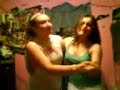 Kelci and Shannon dancing