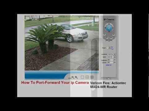 how to ip camera port forwarding