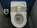 Self-cleaning German robot toilet Self-cleaning German robot toilet