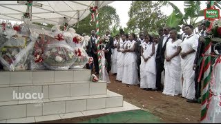 La mère du président Melchior Ndadaye inhumée c