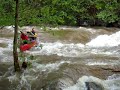 Whitewater Canoeing, Kami and Okhtai Flip. Whitewater Canoeing, Kami and Okhtai Flip.