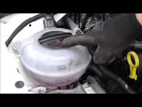 how to fill vw beetle coolant