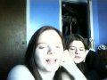 anna and alanna singing marry christmas, happy holidays by nsync