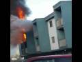Apartment Fire in Agassiz, British Columbia, Canada