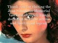 Jean Simmons Memorial YouTube Page Opening Credit