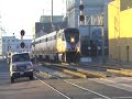 Amtrak Squeler w/Strobes Pigging Its Way through \"OAKTOWN\"