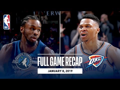 Video: Full Game Recap: Timberwolves vs Thunder | Wiggins Drops 40 In OKC