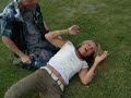 Kyle getting pie-ed for his 100th skydive. He got it for both him, and Kurt.