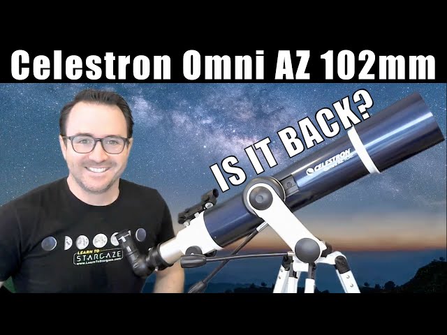 Celestron Omni Az 102 Telescope in Hobbies & Crafts in Campbell River