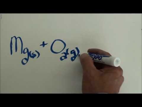 how to react magnesium with oxygen