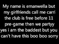 Emmanuel and Phillip Hudson - Ratchet Girl Anthem Lyrics