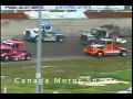 Big Rig Truck Racing with wreck, June 2004 - Calgary AB