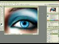 Photoshop tutorial - Photo retouch - Oko - part 2