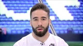 Carvajal, Jesé, Lucas Vázquez, Nacho, Casilla y Yáñez en el estreno de Realmadrid TV