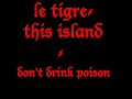 le tigre - don\ le tigre - don\