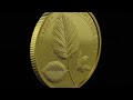 BEECH LEAF 2023 100 Mark 1 oz Pure Gold Proof Round in Wooden Box - GERMANIA MINT