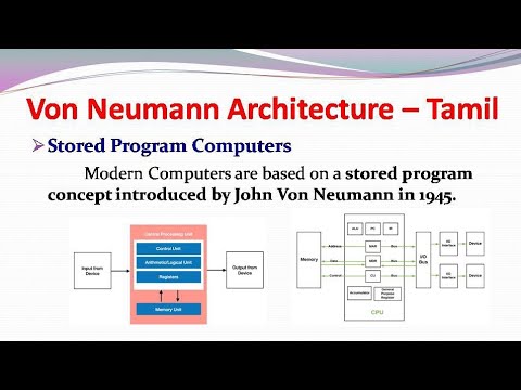 Von Neumann Architecture in Tamil