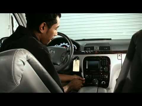 Removing the Navigation Control For Mercedes Benz