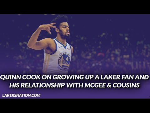 Video: Lakers Interview: Quinn Cook Talks About Growing Up a Laker Fan His Relationship w/ JaVale & Boogie