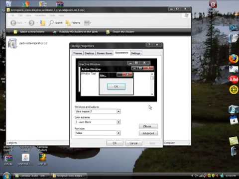 how to change windows xp skins