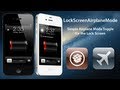 LockScreenAirPlaneMode: Simple Airplane Mode Toggle for the Lock Screen