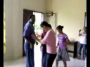 Major and Gundu dancing at Tenghilan