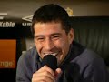 Mauro Cantoro przed meczem z Widzewem ?�d? (29.02.2008 r.)