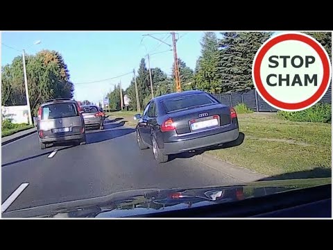 Pirat w Audi – co tam ciągłe, co tam trawnik, co tam pieszy na przejściu