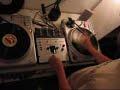 DJ Kypski scratching the Rapper\