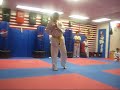 Jenn and Abby Tae Kwon Do Belt Test