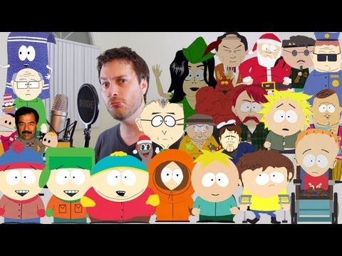 how to draw south park