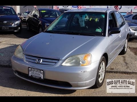 2002 honda civic ex sedan - Good Guy Auto Sales 1 Fern St Roselle, NJ 07203 908-445-8396 or 877-465-4304 http://GoodGuyAutoSalesNJ.com Right off St. George Avenue Welcome to Good Guy Au...