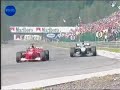 Mika Hakkinen passing Schumi at spa 2000 Mika Hakkinen passing Schumi at spa 2000