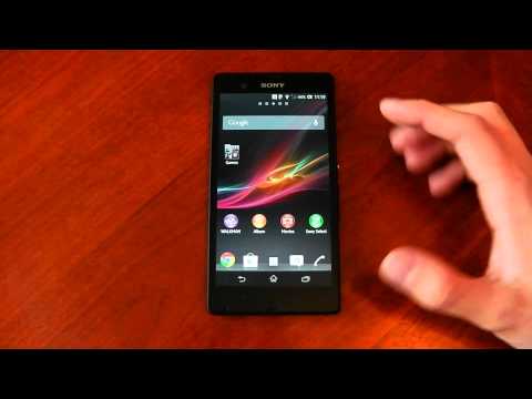 how to set notification light on xperia z