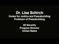 What our alumni are doing (Lisa Schirch, CJP faculty)