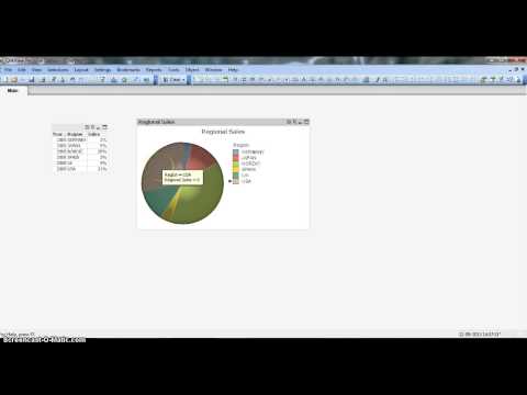 how to create gauge chart in qlikview
