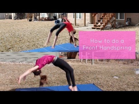 How to do a Front Handspring