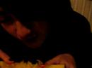 Shimu Destoying a pineapple Shimu Destoying a pineapple