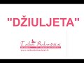 Balta baland? \"D?iuljeta\" Balta baland? \"D?iuljeta\"